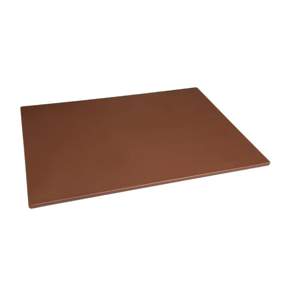 Hygiplas Low Density Chopping Board Brown - 600x450x10mm - Image 3