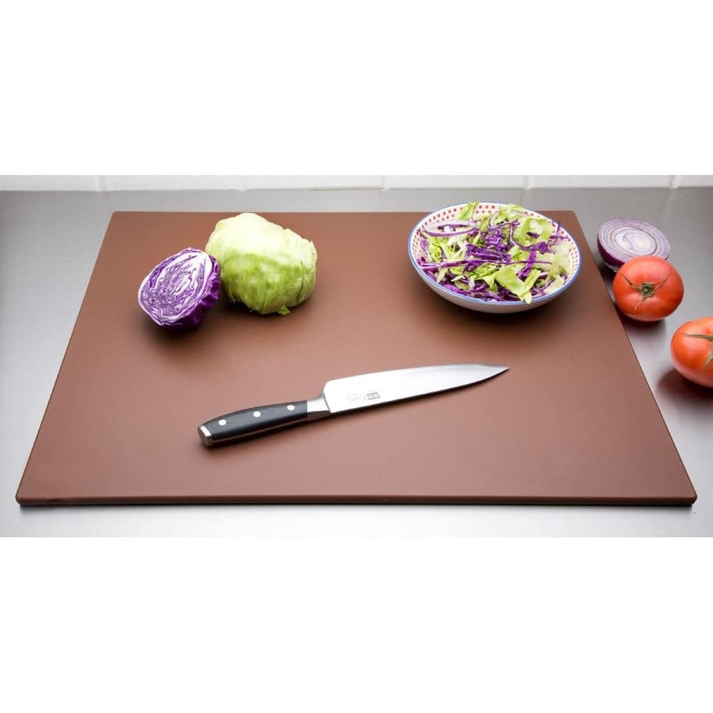 Hygiplas Low Density Chopping Board Brown - 600x450x10mm - Image 2