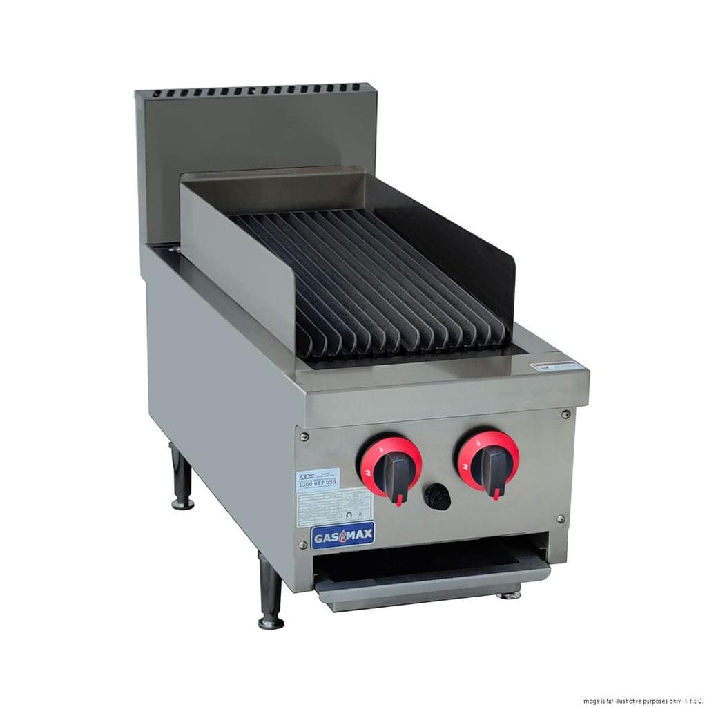 Gasmax QR-14ELPG 2-Burner Char Grill Top – LPG, 39MJ/h - Image 2