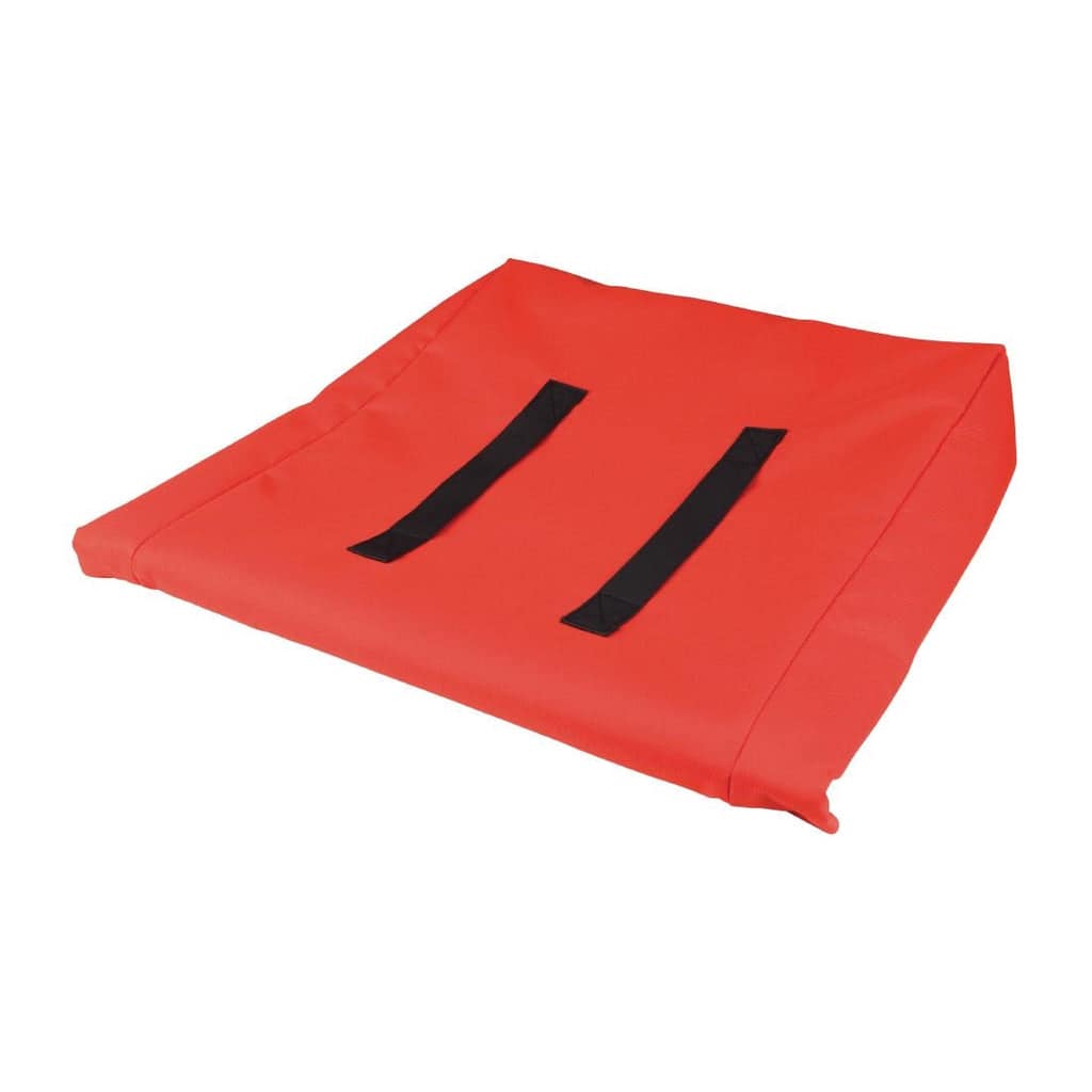 Vogue Insulated Pizza Delivery Bag Polyester - 130x470x550mm 5x18 1/2x21 1/2" - Image 2