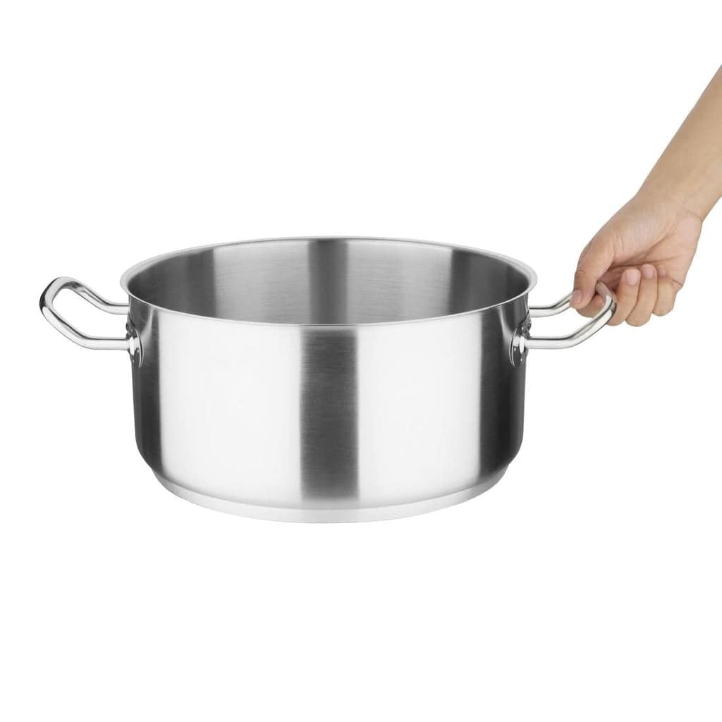 Vogue Casserole Pan St/St - 280mm 7 1/2Ltr 253fl oz - Image 2