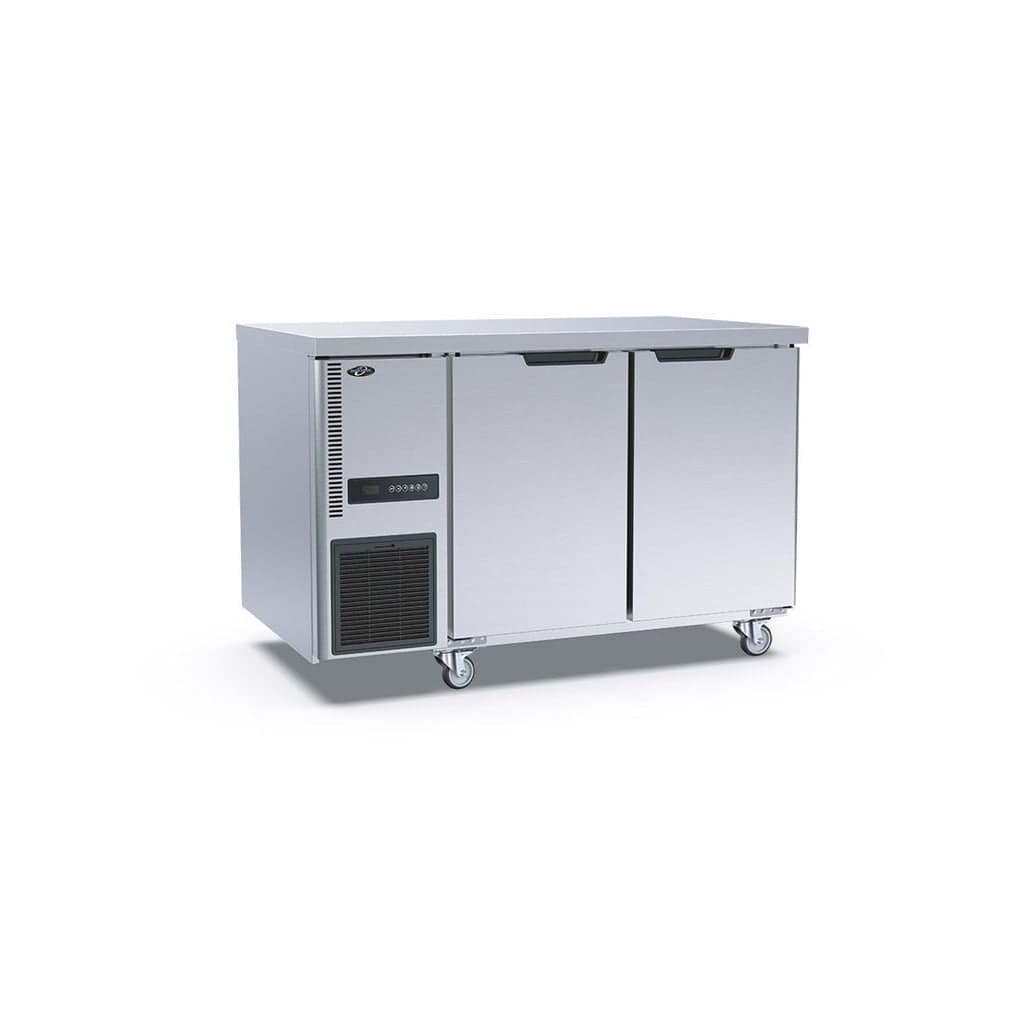 Thermaster TS1200TN Double Door Workbench Fridge – 205L | KW Commercial Kitchen - Image 2