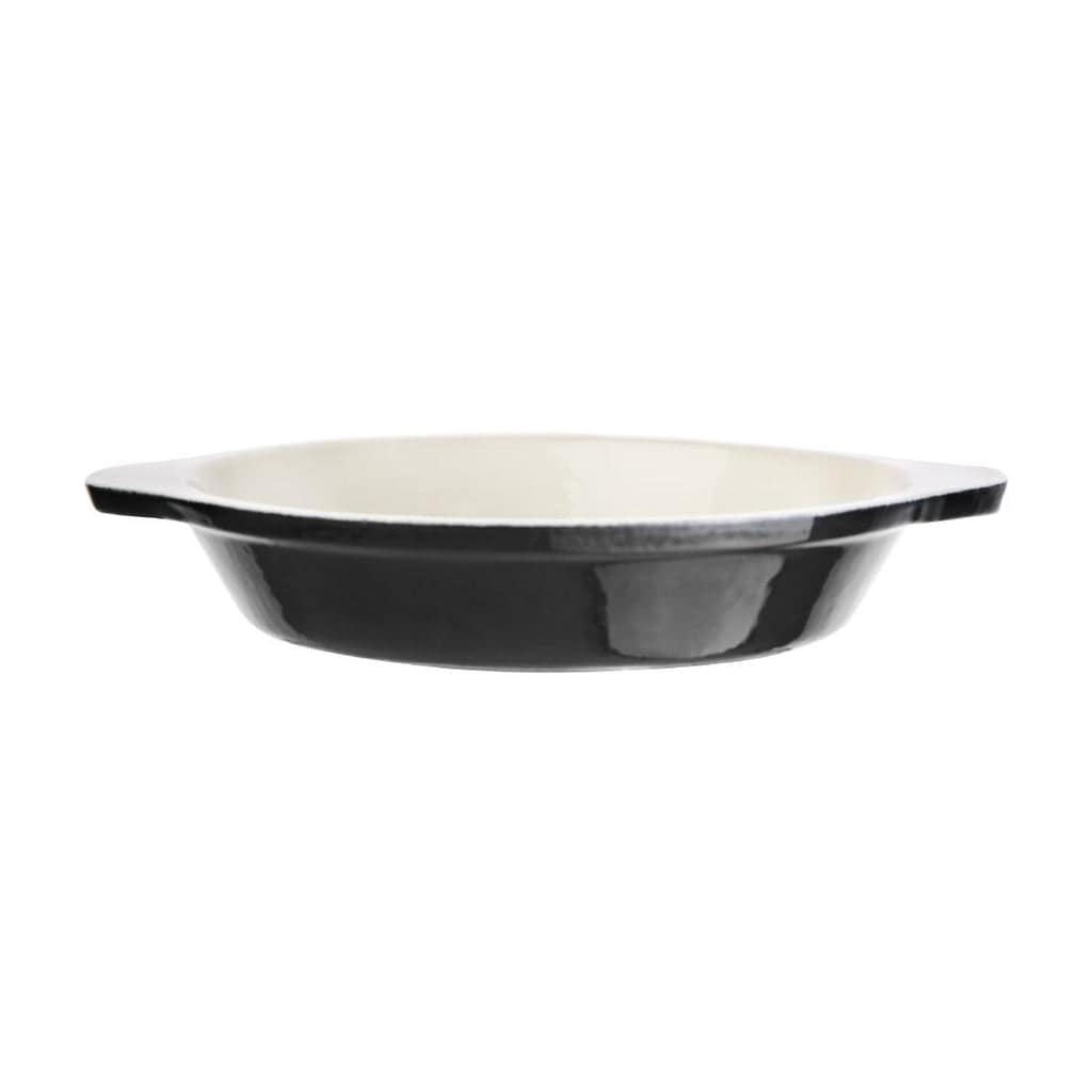 Vogue Round Gratin Black - 30x150mm 400ml - Image 2