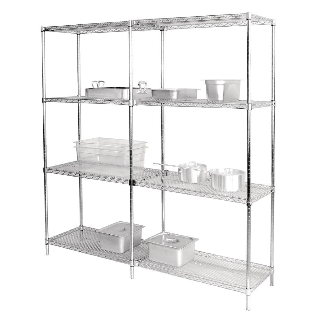 Vogue Wire Shelves - 457x1220mm 18x48" (Pack 2) - Image 2