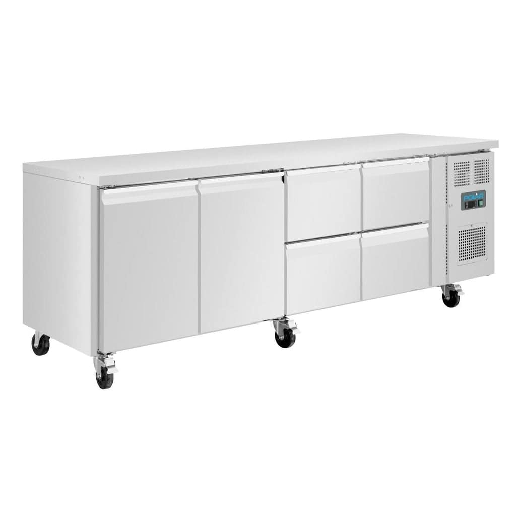 Polar U-Series Counter 4 Drawers & 2 Door - Image 3