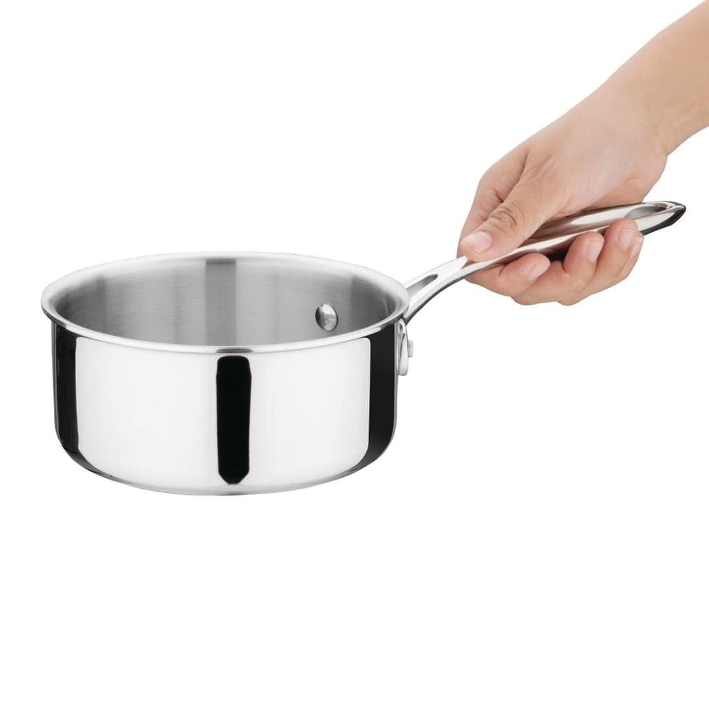 Vogue Tri-wall Saucepan St/St - 900ml 30 1/2fl oz - Image 2
