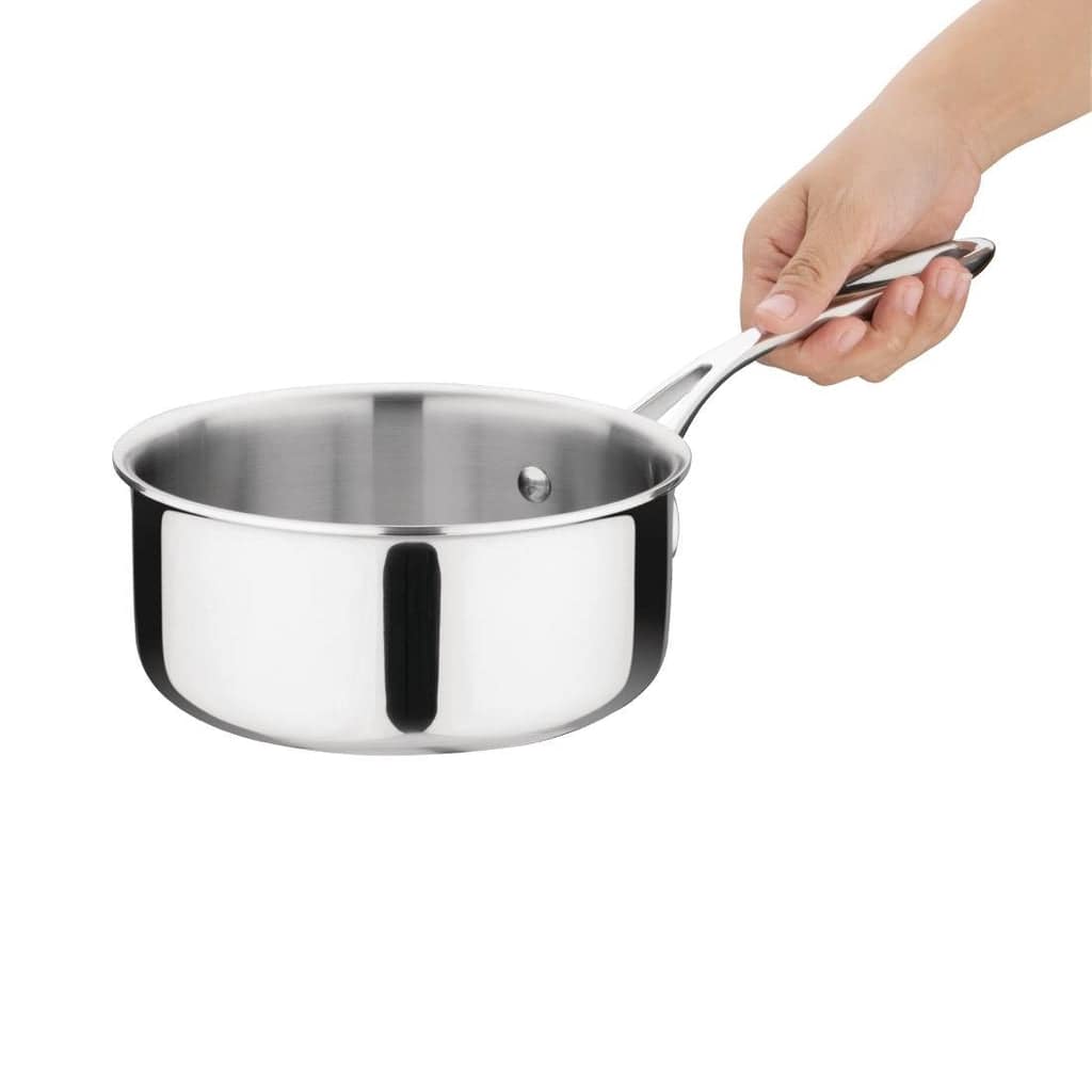 Vogue Tri-wall Saucepan St/St - 160mm 1 1/2Ltr 50 3/4fl oz - Image 2