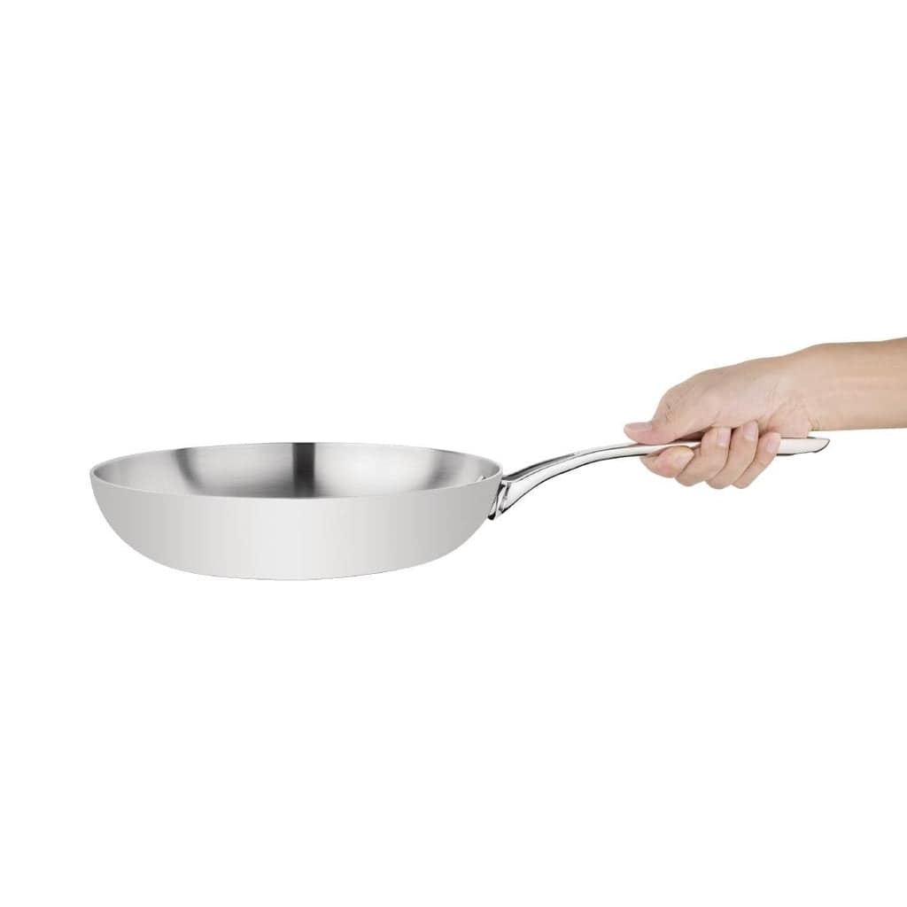 Vogue Y320 Tri-Wall Frying Pan 240mm – 2.2L Induction Compatible - Image 2