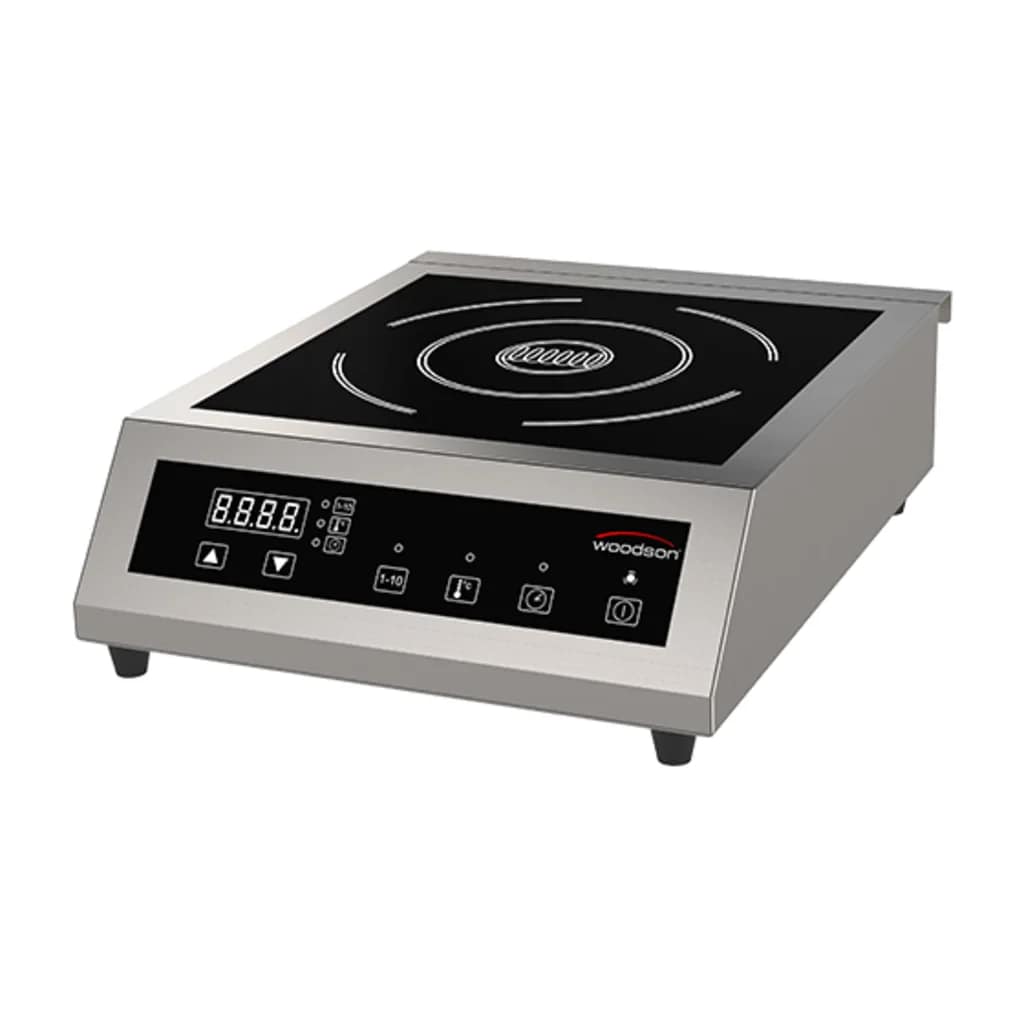 Woodson WI.HBCT.1.2400 Single Hob Induction Cooktop – 2400W, 10A Plug