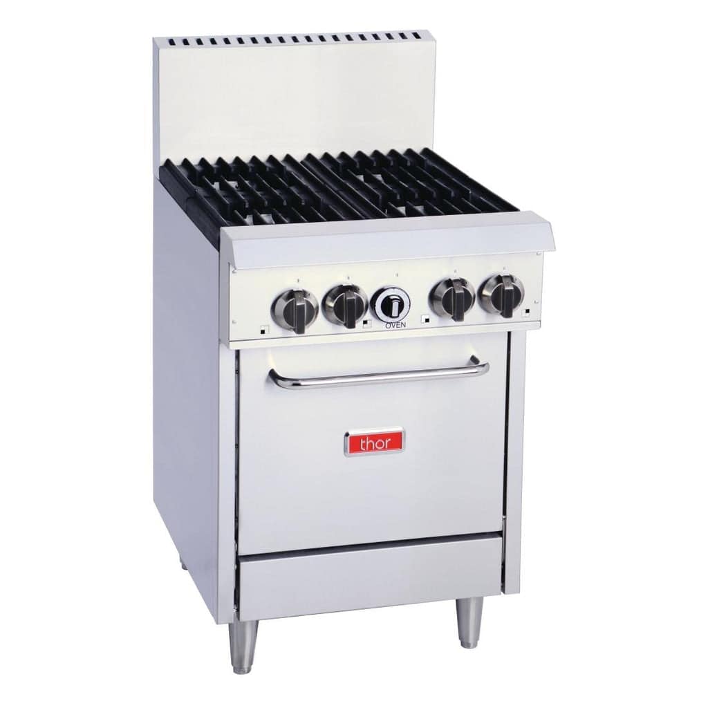 Thor GH100-P 4 Burner Oven Range – LPG, Flame Failure Protected - Image 3
