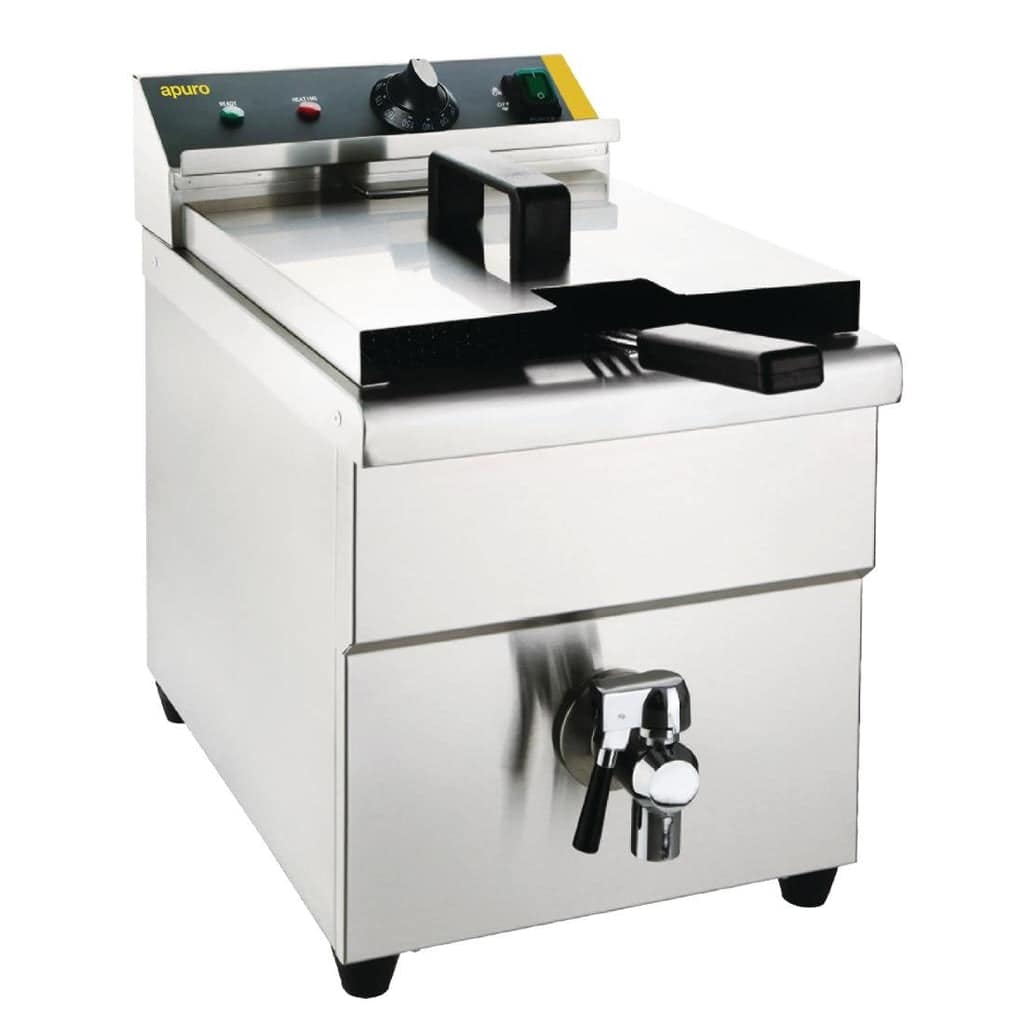 Apuro CP793-A Induction Fryer – 7.5L Capacity, 3kW, Stainless Steel - Image 3