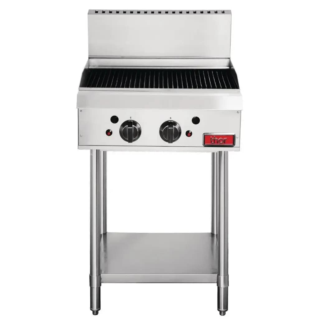 Thor GH103-P Thor TR-CBR24F LPG Gas Char Broiler showing 24" radiant grilling area, ideal for commercial restaurants