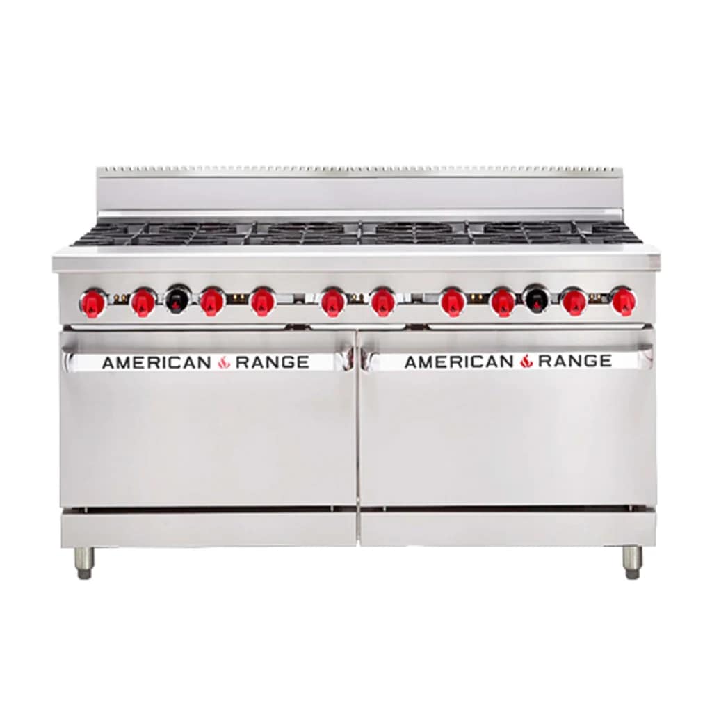 American Range AAR.10B Oven Range – 10 Burner Double Oven