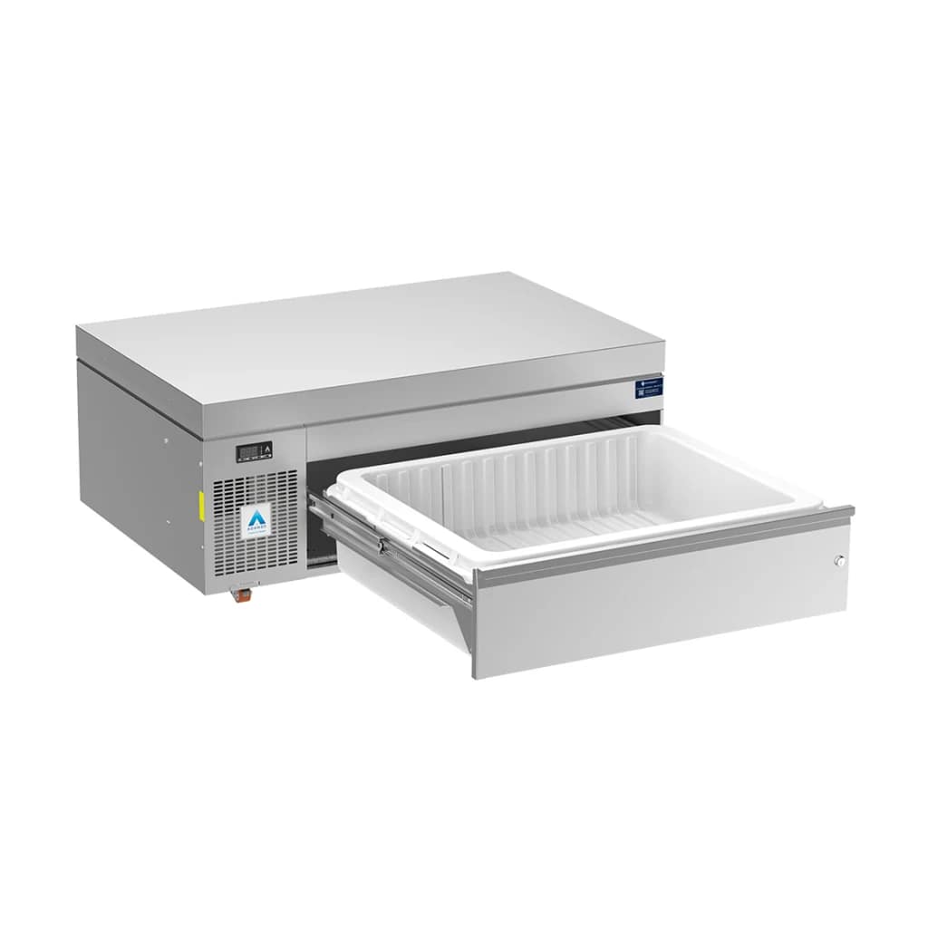 Adande VLS1.CHS Single Slimline Drawer Fridge-Freezer with Heatshield Top – +15°C to -22°C