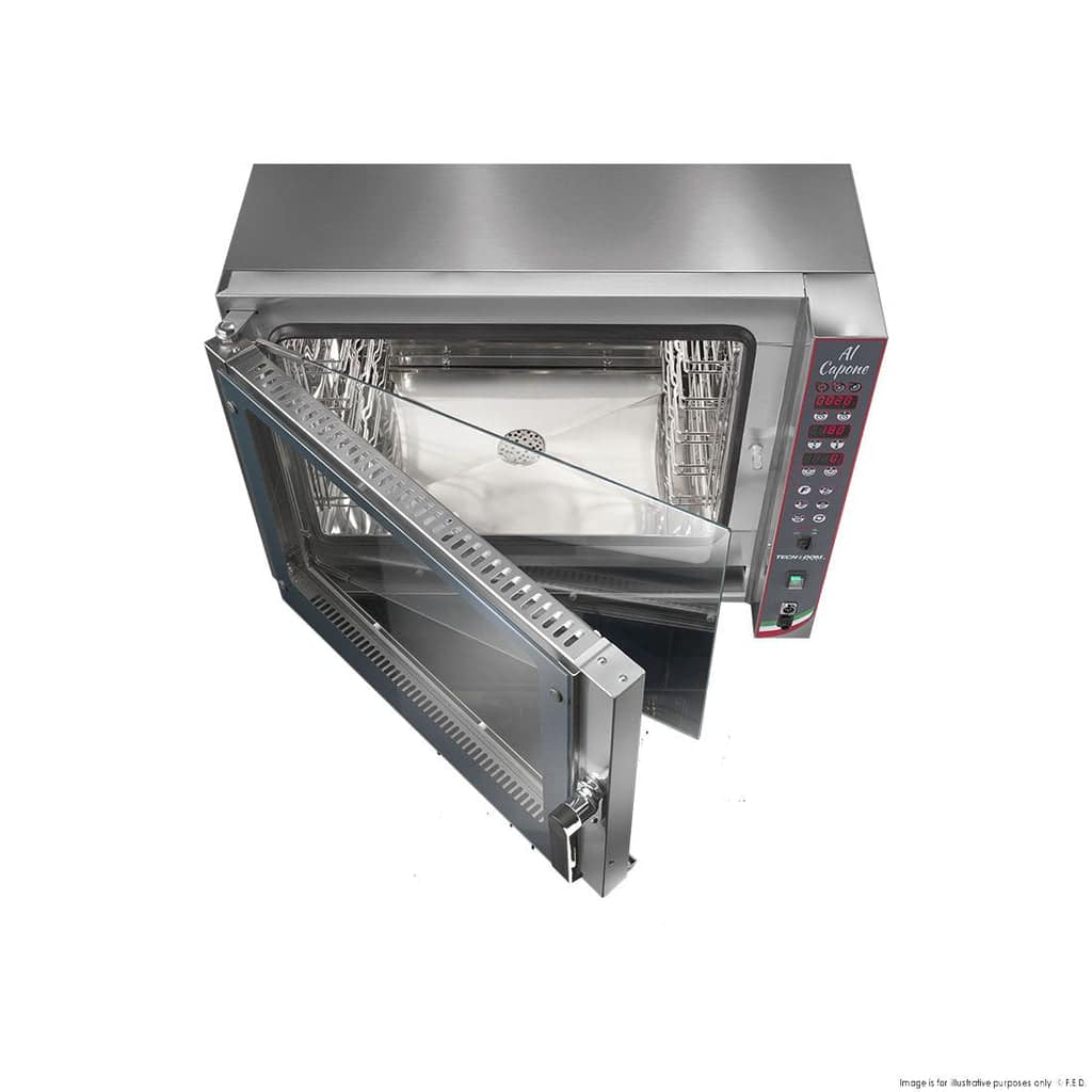 Tecnodom TDC-10VH Combi Oven – 10 Tray Digital Oven with Steam, ΔT & Cleaning Modes | 415V - Image 2