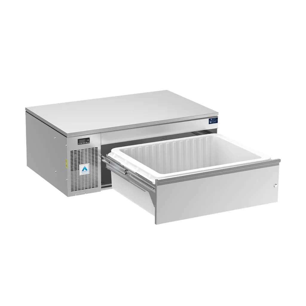 Adande VCS1 Single Dual Temp Drawer – 86L, +15°C to -22°C, Side Engine