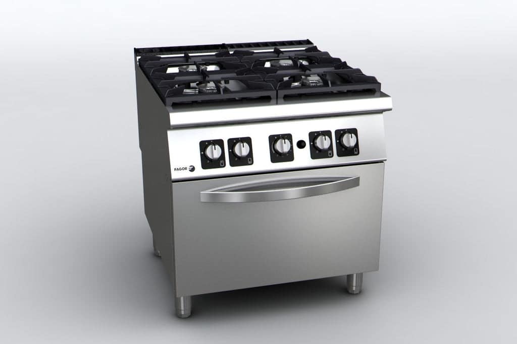 Fagor 900 series natural gas 4 burner CG9-41H - Image 3