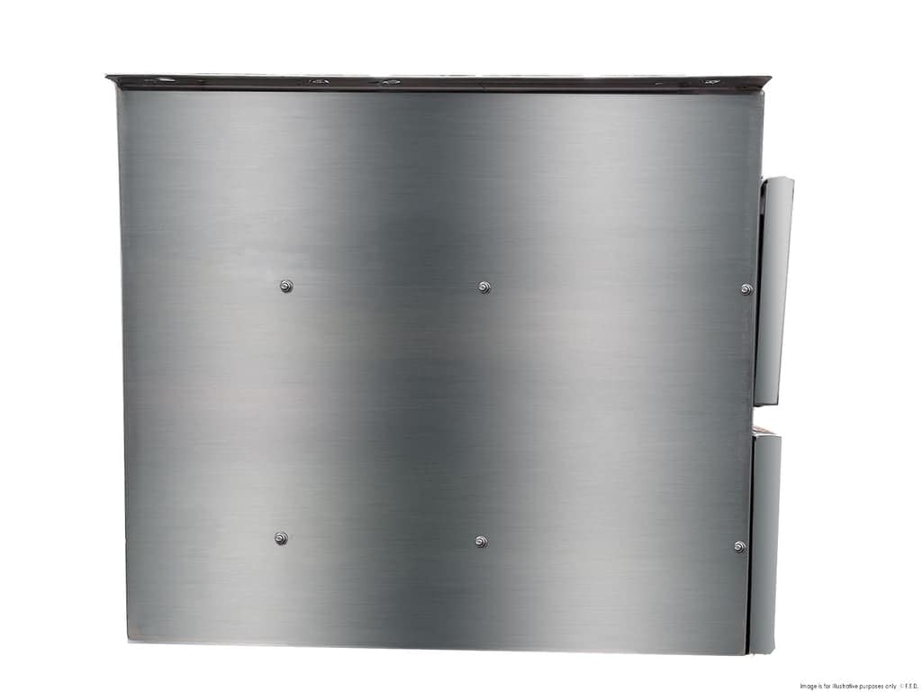 FED Stainless Steel Double Drawer DR-02/A – Durable & Space-Saving Kitchen Storage - Image 2