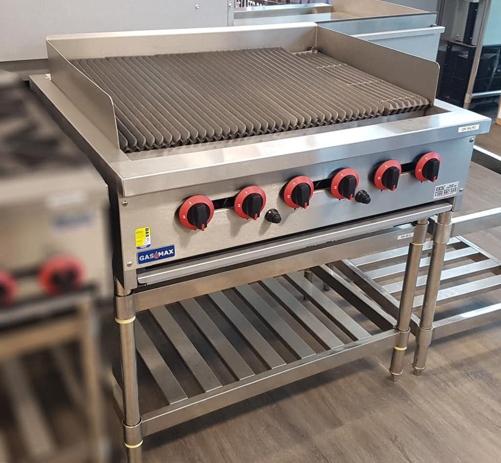 Gasmax QR-36ELPG LPG Gas 6 Burner Char Grill Top – 117 MJ/h - Image 2