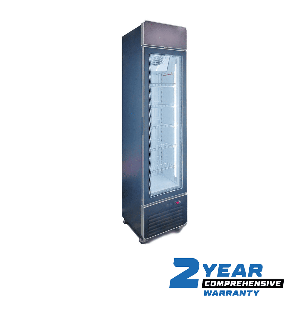 Cold Display Solution USR-215 Slimline Display Fridge – 215L, Black - Image 2