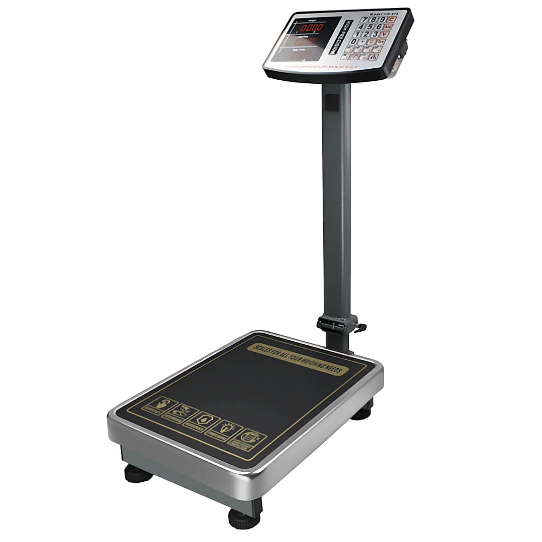 Kitchen Knock 630748 Digital Floor Scale – 300kg Capacity with LED Display and 100g Accuracy