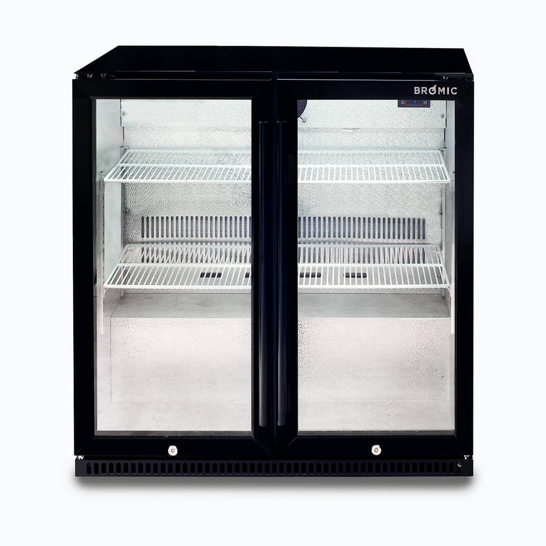 Bromic BB0200GD-NR Back Bar Fridge – 190L, Double Glass Doors - Image 5