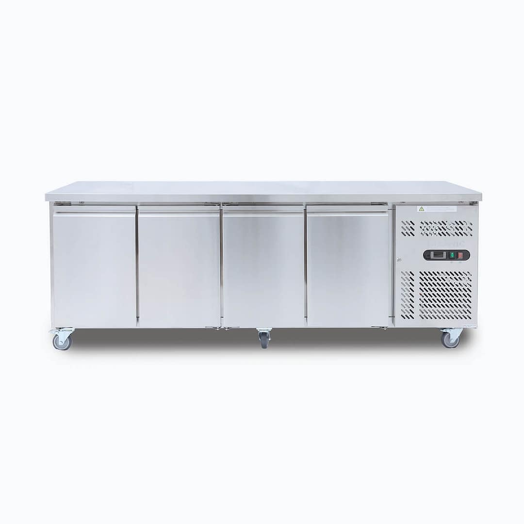 Bromic Chiller UBC2230SD-NR U/Bench 4DR SS 553L