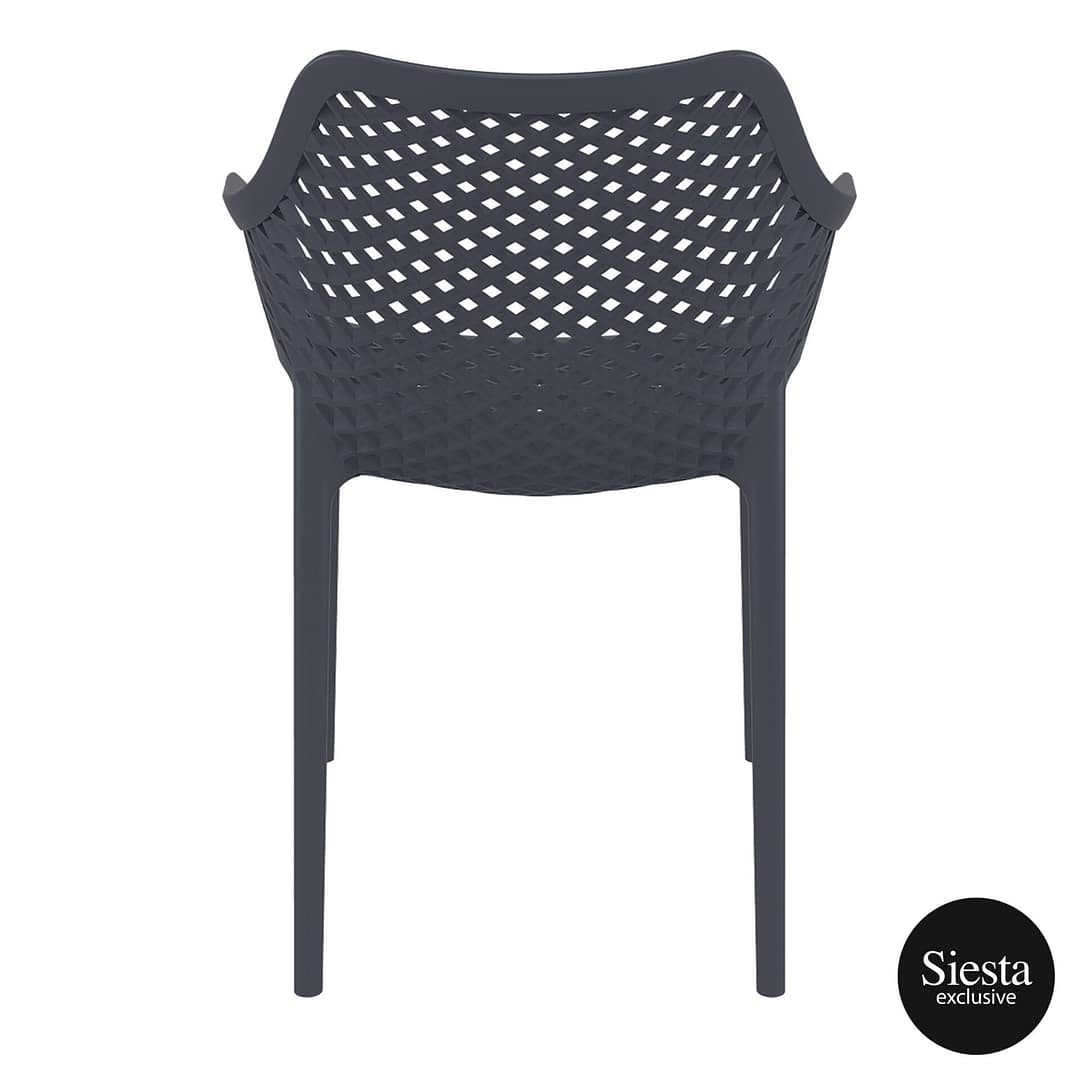 Anthracite Outdoor Armchair - Siesta Air XL - Spacious Modernity - Image 3
