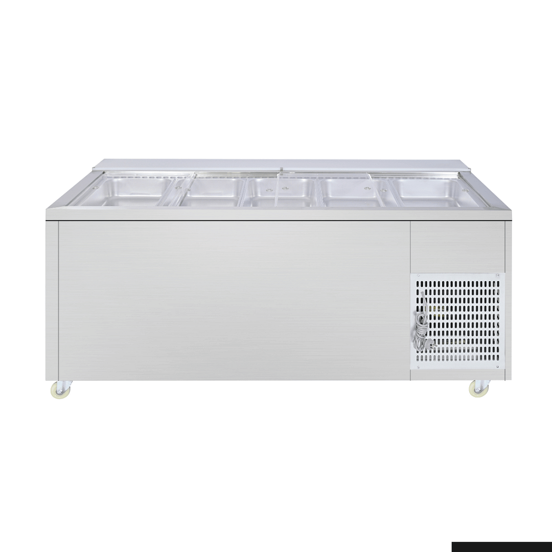 Thermaster PG180FA-XB Two Door Cold Bench Salad Station – 800L - Image 5