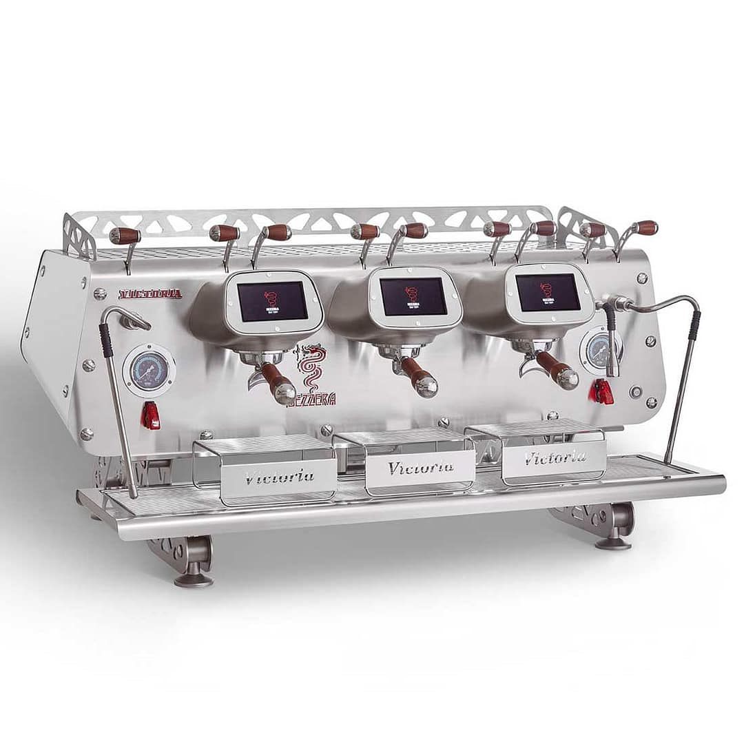 Bezzera BZVICTORIA3W Victoria White 3 Group Espresso Machine