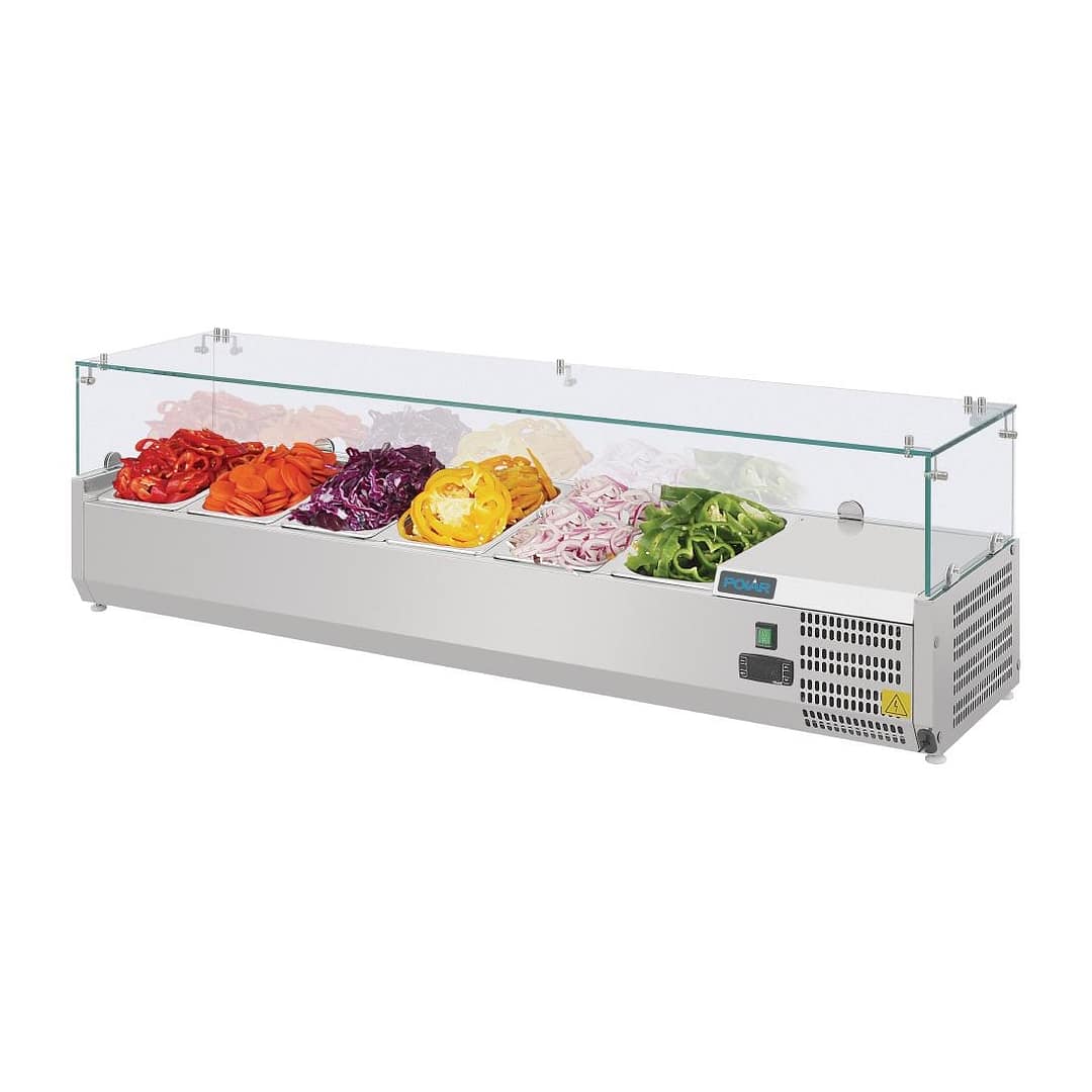 Polar G-Series Countertop Prep Fridge - 6 x GN 1/4 - Image 4