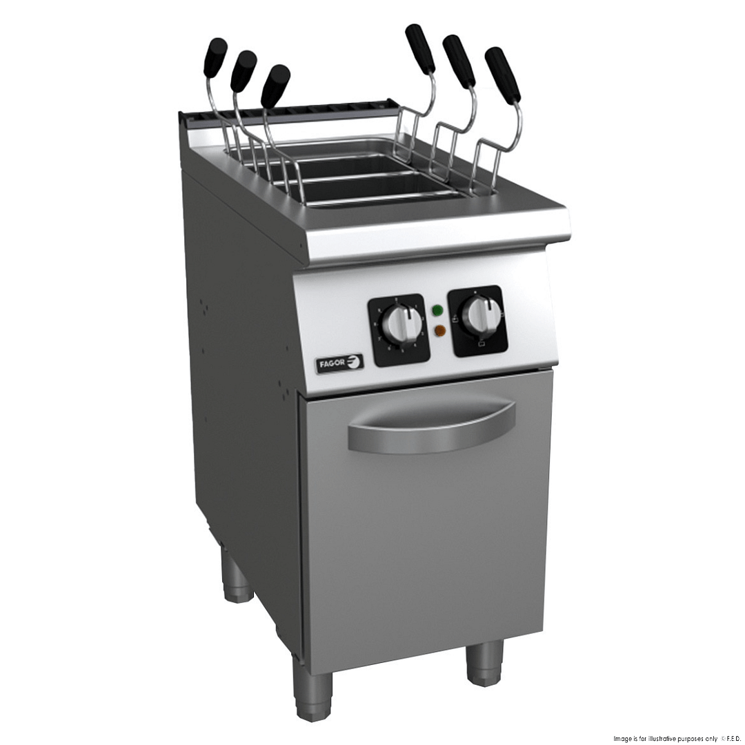 Fagor CP-E7140 electric pasta cooker with 3 baskets, 12kW, stainless steel – Australia