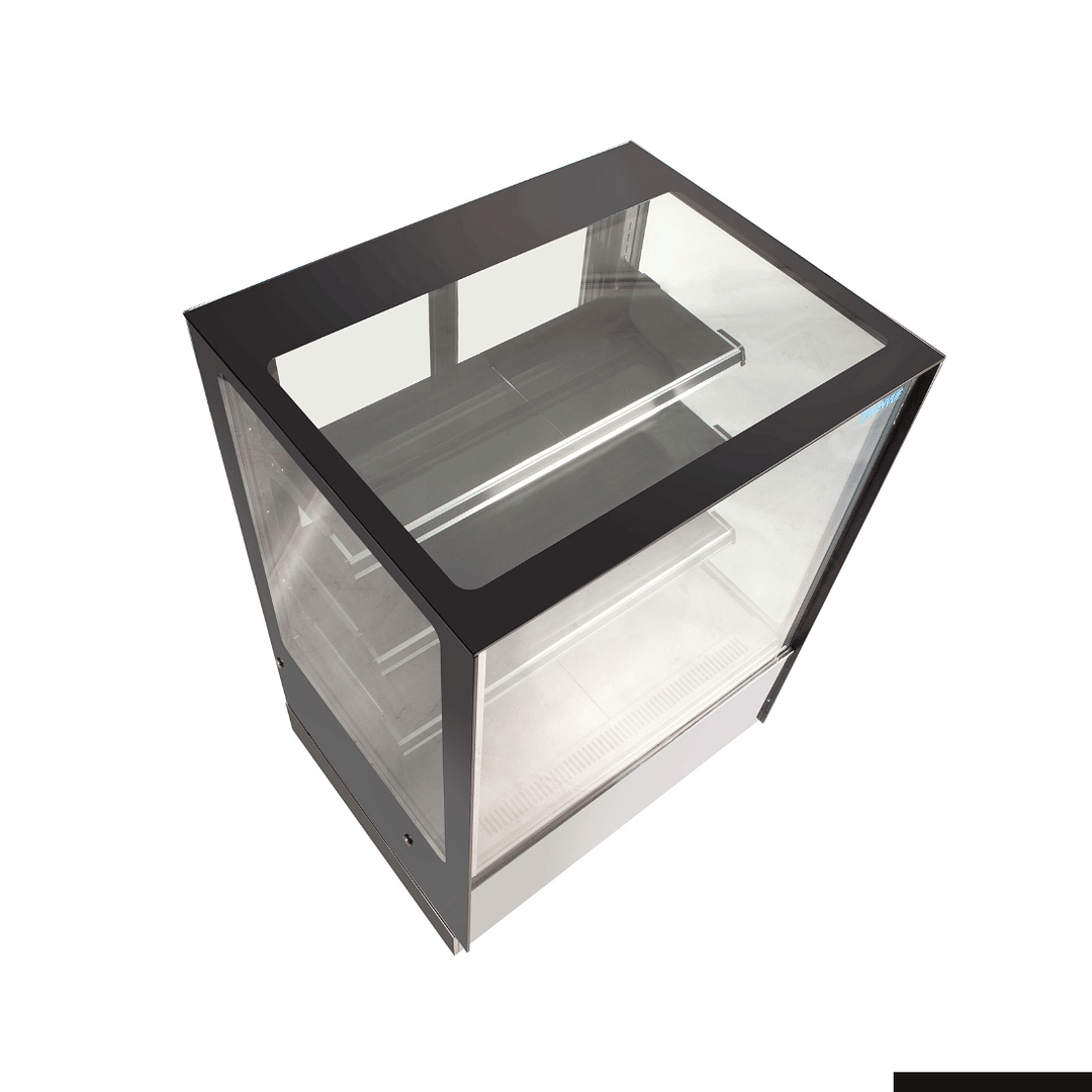 Bonvue GAN-900RF3 Cake Display – 3 Shelves, Heated Glass | Bakery Fridge - Image 6