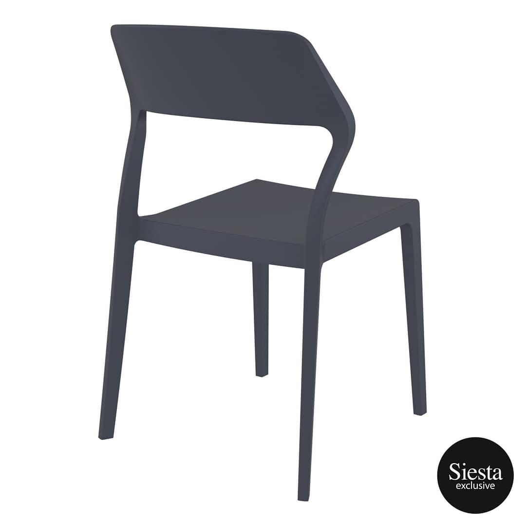 Anthracite Commercial Chair - Siesta Snow - Modern & Durable - Image 5