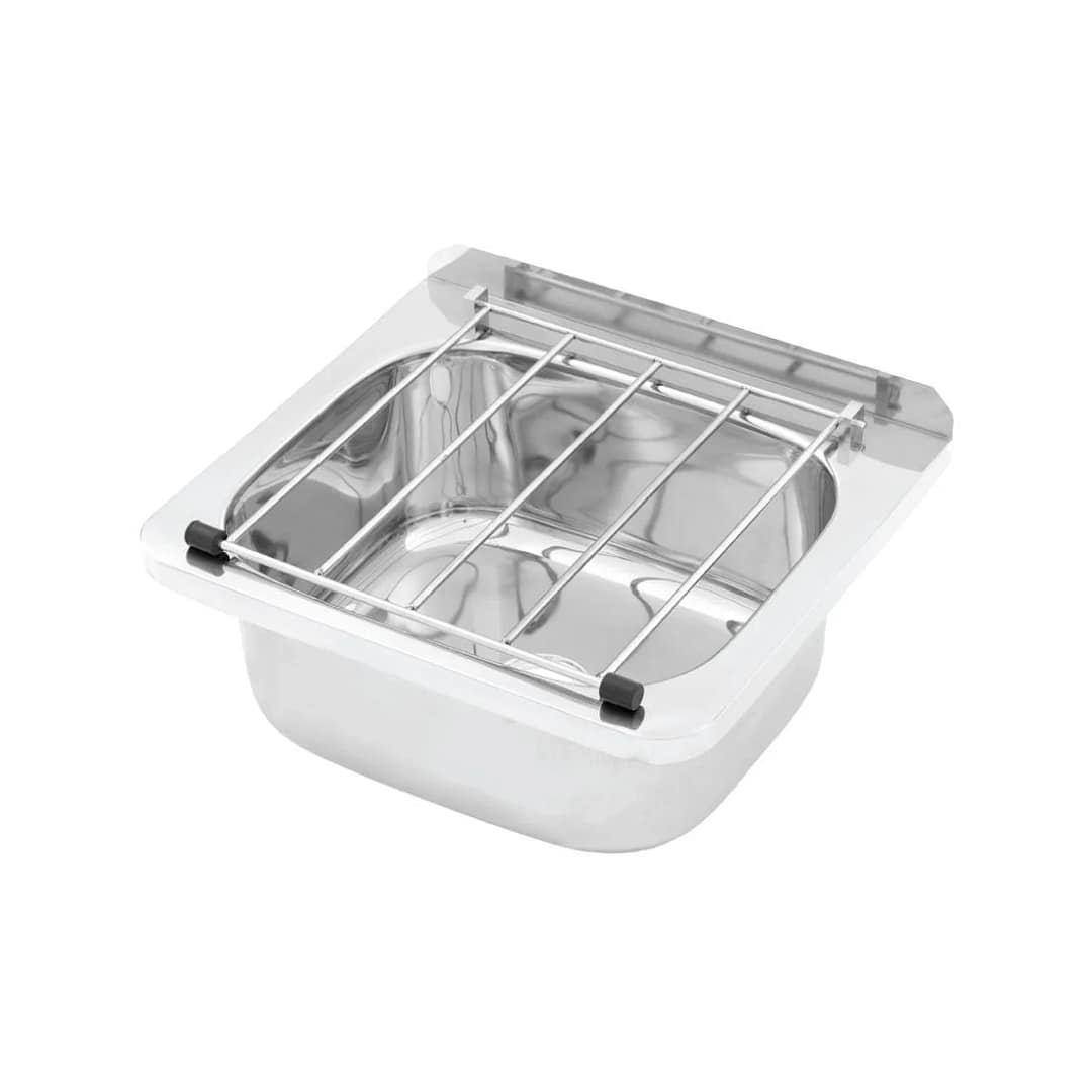 3monkeez Stainless Steel Cleaners Sink with Grate & Brackets CP690