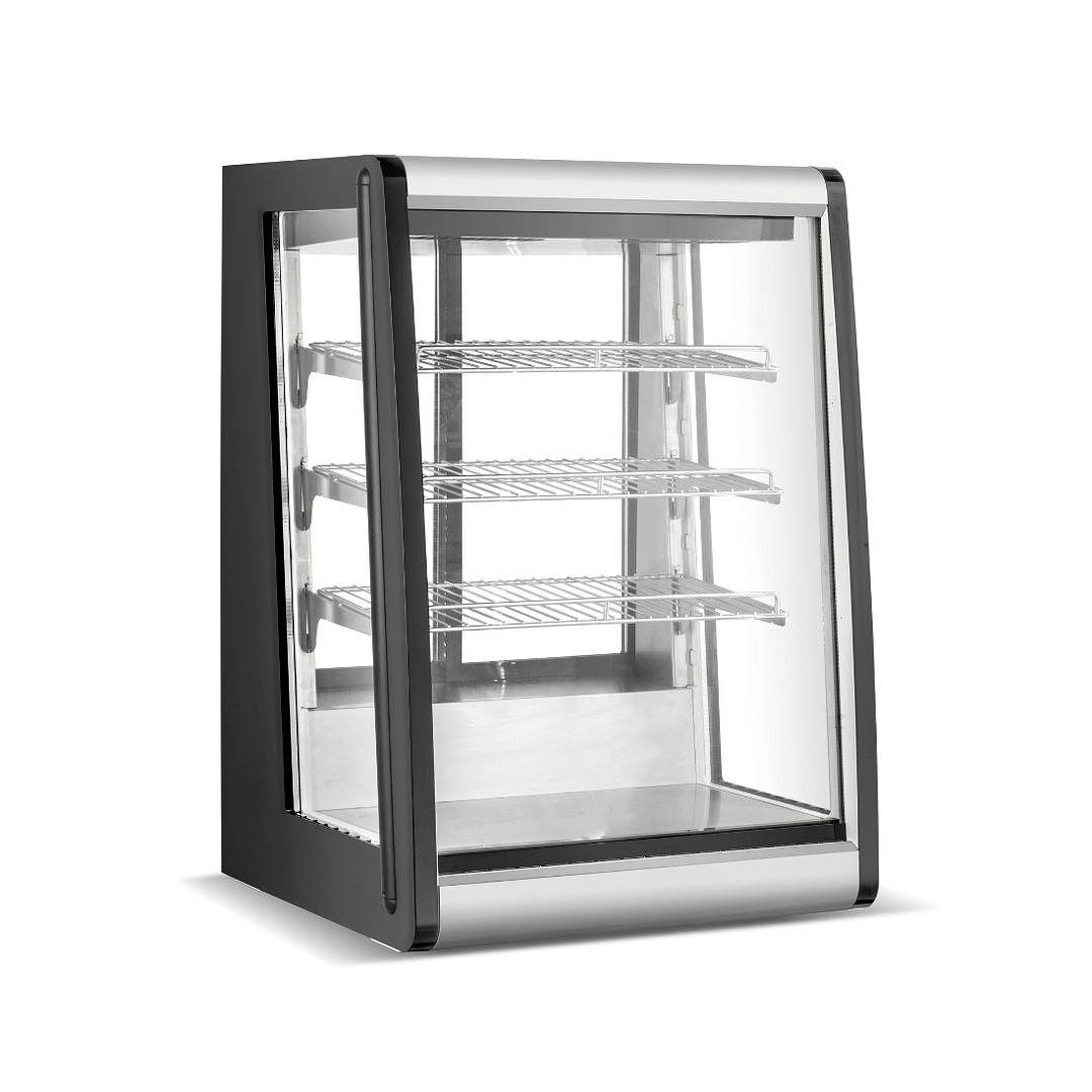 Bonvue CTA-146 chilled angled counter-top food display with R290 refrigerant, LED lighting and 9-Star GEMS rating – 146 L, 615 mm width, Australia