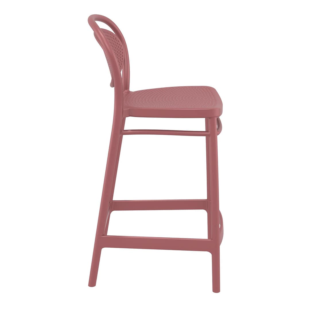 Marcel Barstool 65 - Marsala - Image 2
