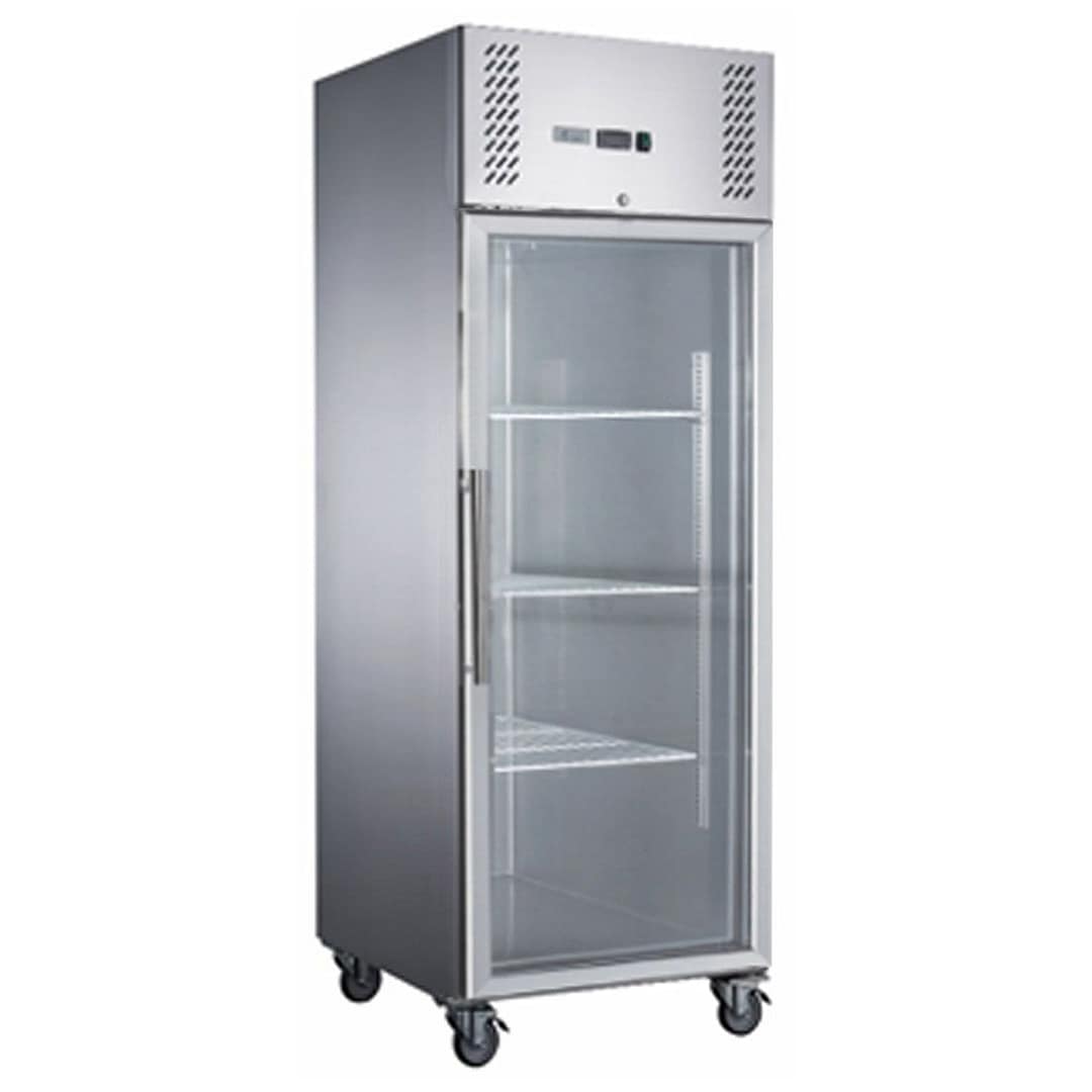 2NDs: FED-X S/S Full Glass Door Upright Freezer XURF600G1V-VIC467