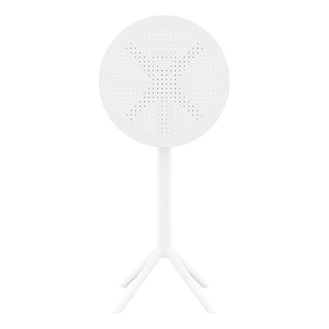 Sky Folding BAR Table 60 Round - White - Image 2