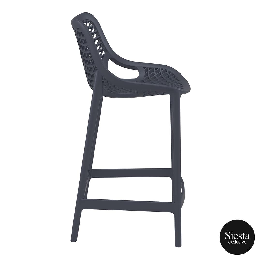 Siesta Exclusive Air Barstool 65 – Anthracite, Fibreglass Reinforced | 5-Year Warranty - Image 3