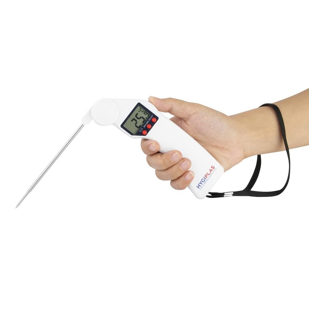 Hygiplas EasyTemp Probe Thermometer White - Bakery & Dairy - Image 5