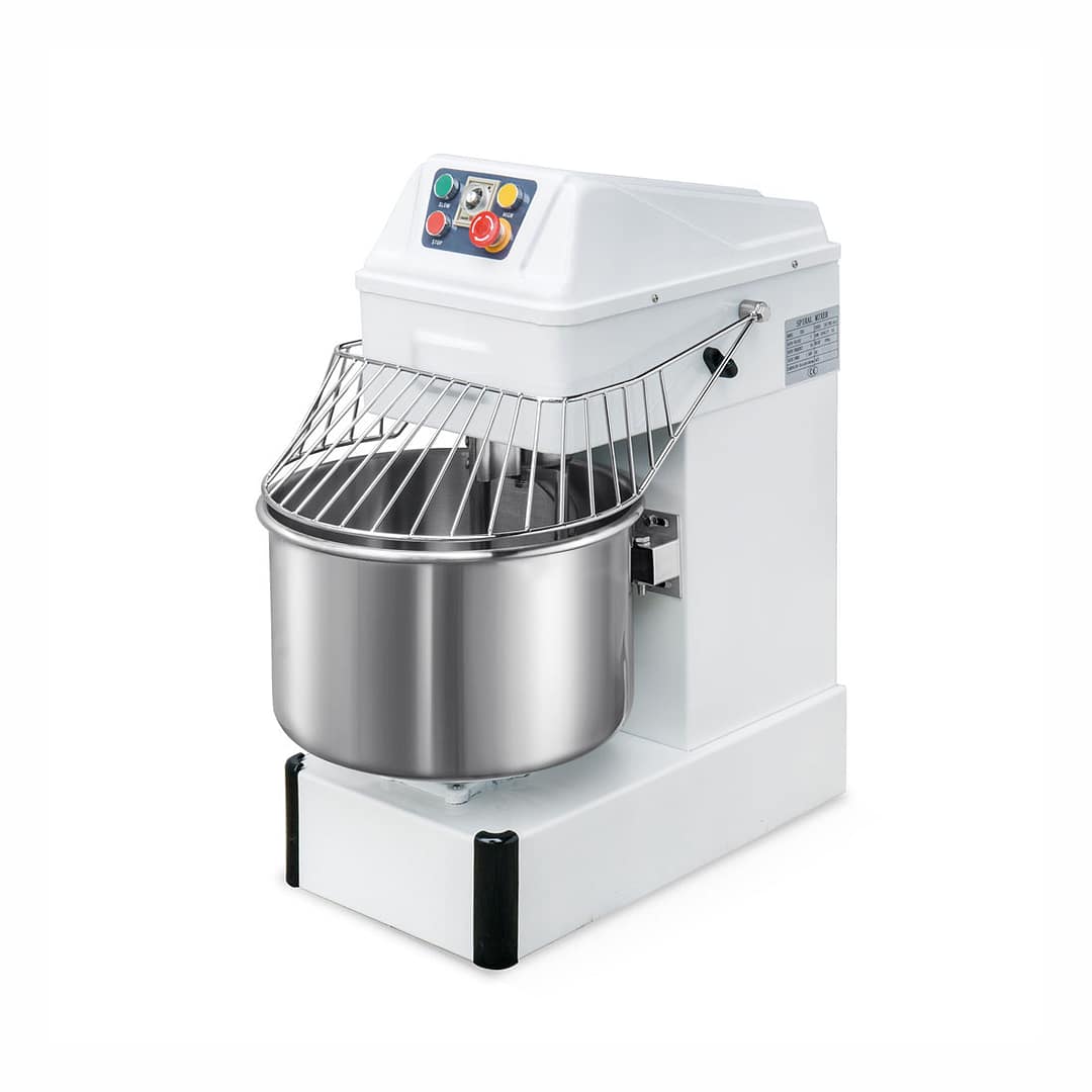 Yasaki FS40M spiral dough mixer, 40L bowl, 16kg flour, single phase, stainless steel – Australia