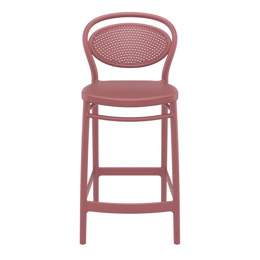 Marcel Barstool 65 - Marsala - Image 3
