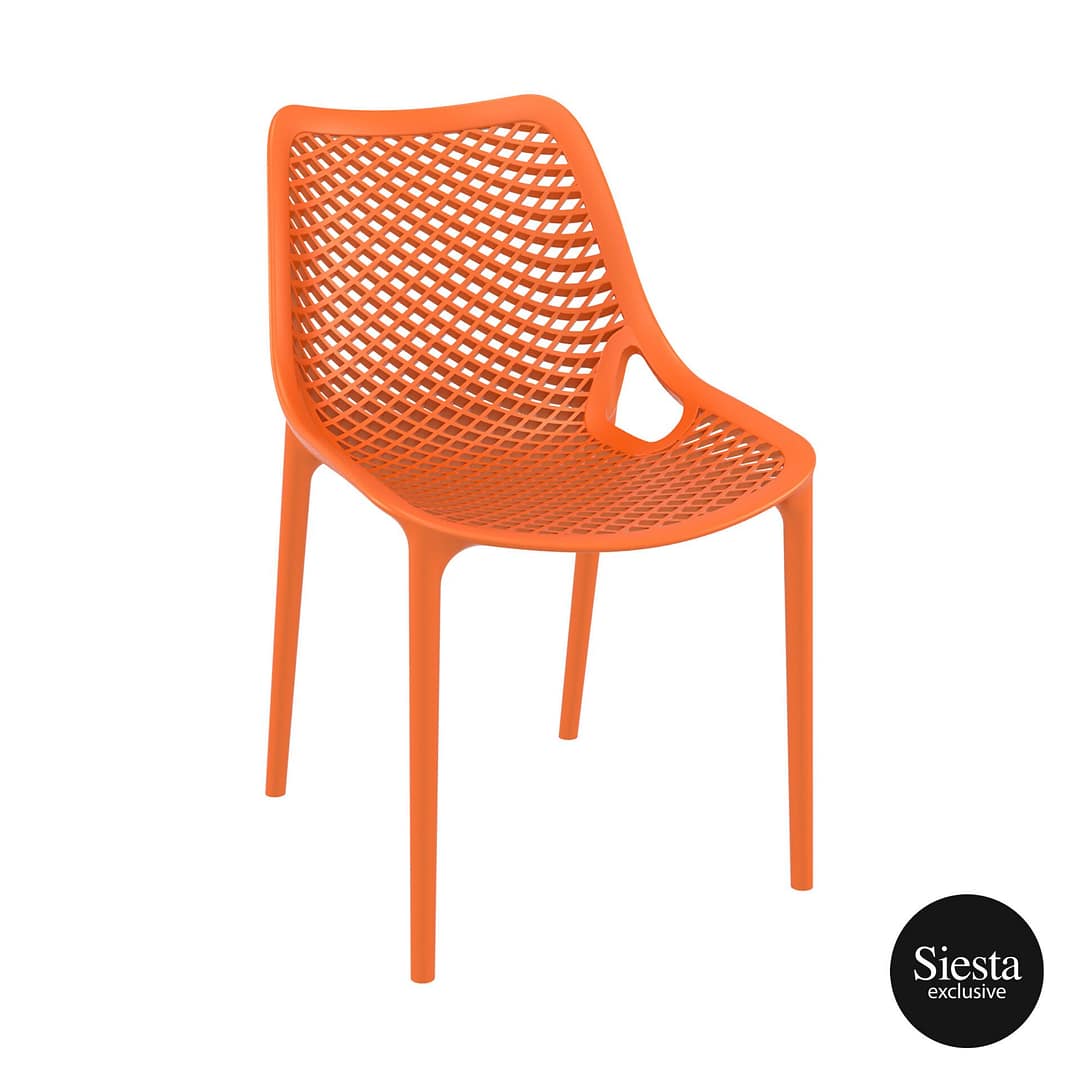 Orange Outdoor Chair - Siesta Air - Durable & Vibrant
