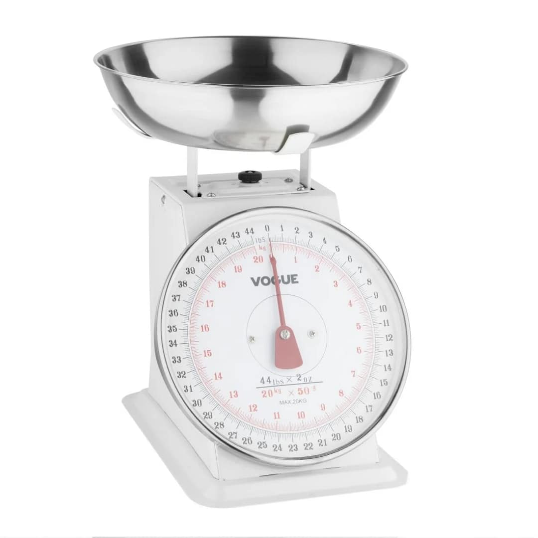 Vogue F176 Kitchen Scale Bowl Top – 20kg, 50g Graduation - Image 6