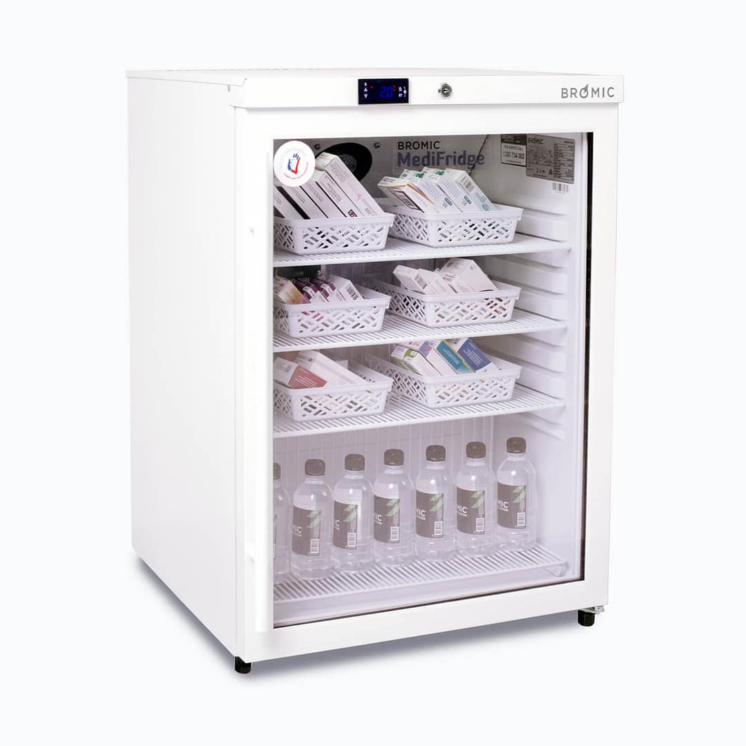 Bromic MED0140GD-NR vaccine fridge 145L medical refrigerator with glass door