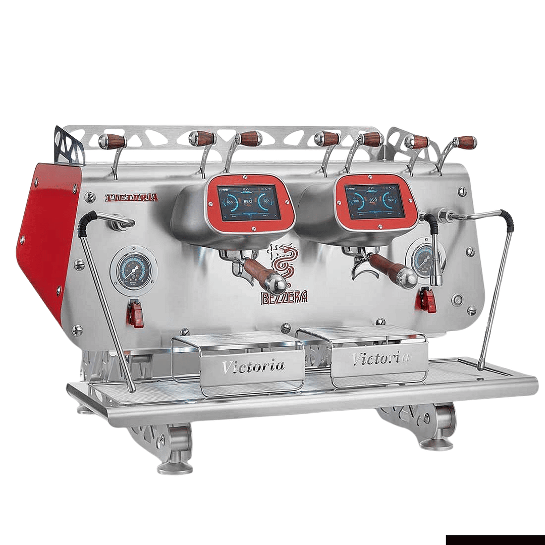 Bezzera Victoria Red Espresso Machine – 2-Group Commercial Use
