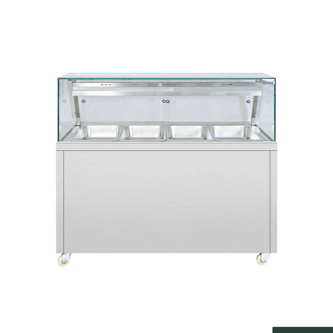 Thermaster PG150FE-XG Wet & Dry Bain Marie Display – 4×1/1GN Pans - Image 5