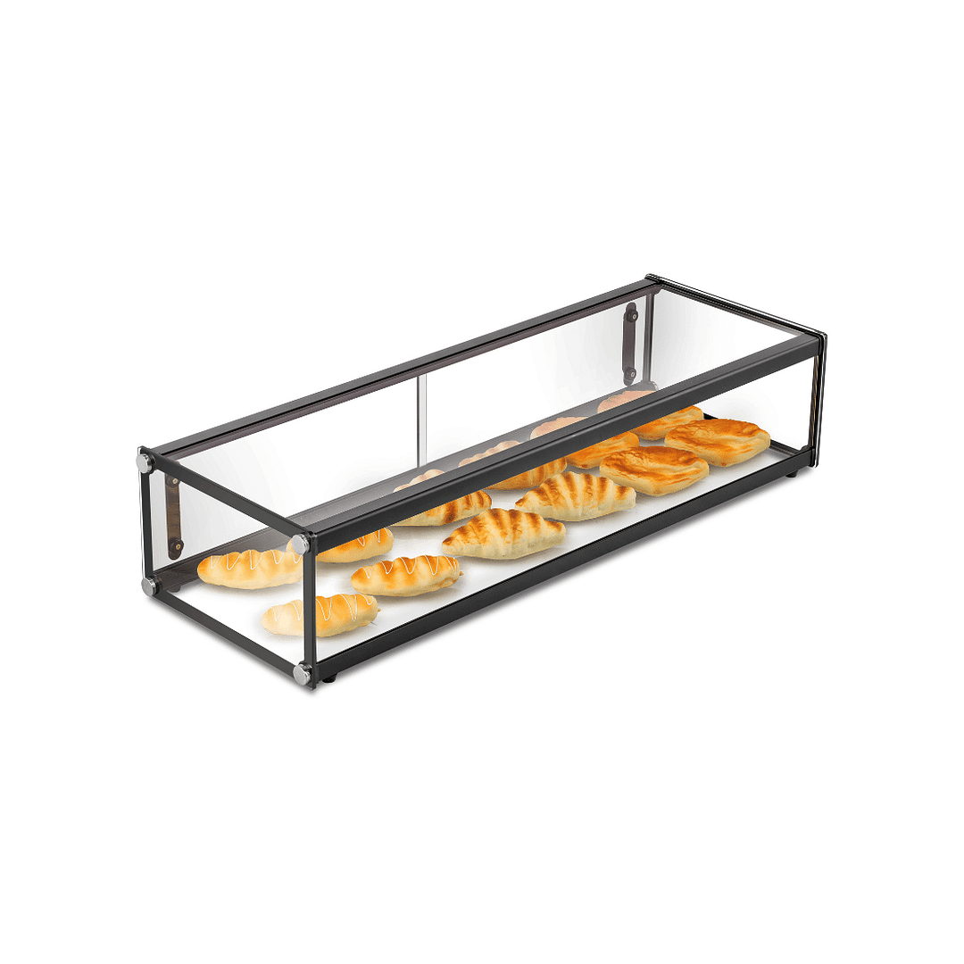 Bonvue AD1-900 Pre-Assembled Single Layer Ambient Showcase, 48L, 920mm, Toughened Glass