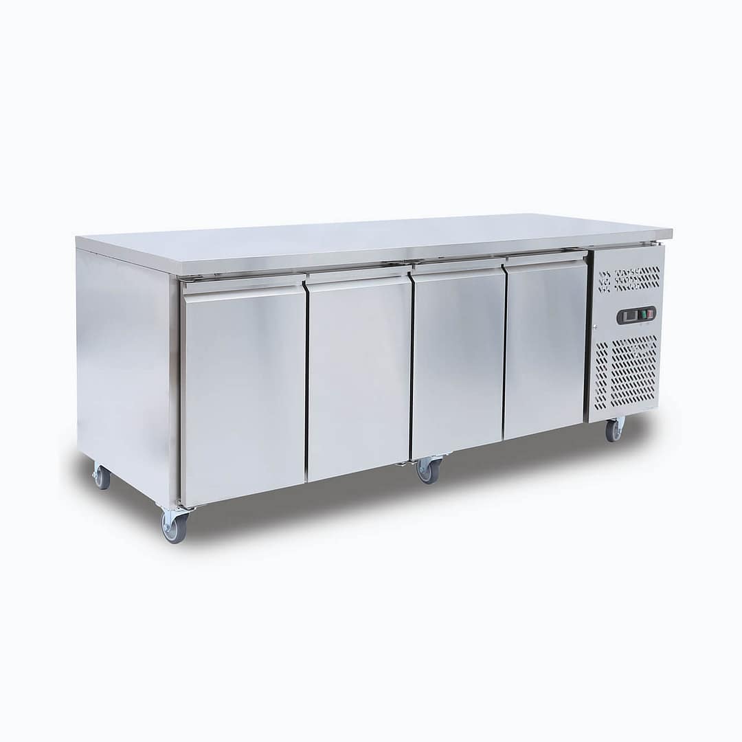 Bromic Chiller UBC2230SD-NR U/Bench 4DR SS 553L - Image 2